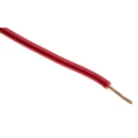 RS PRO 2491X Series Red Hook Up Wire, 20 AWG, 16 x 0.2 mm Core Strands, 100 m Length, Polyvinyl Chloride Jacket, 500 361-614
