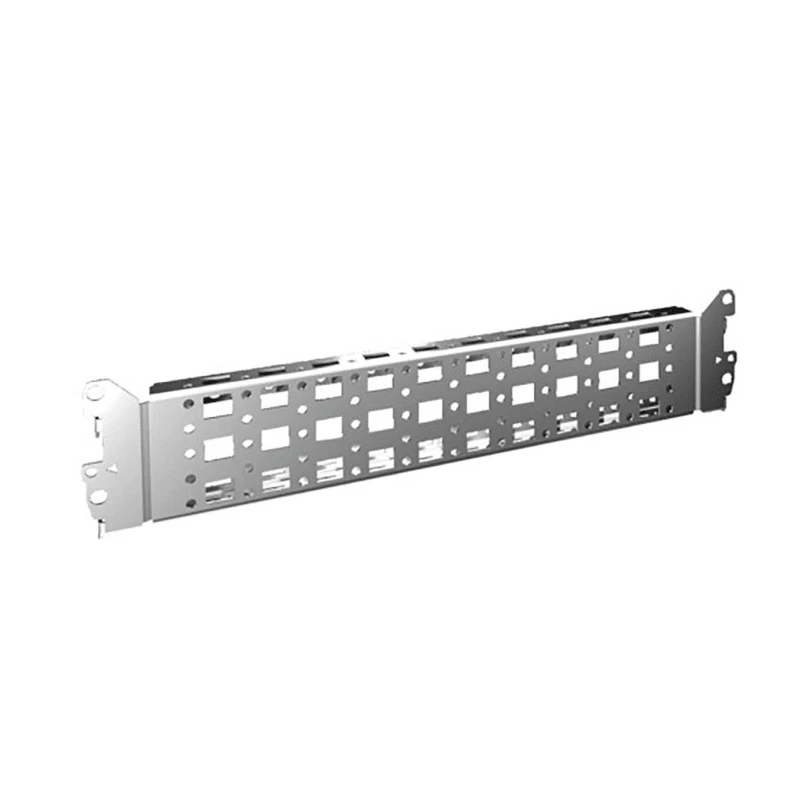 Rittal Sheet Steel Cable Management Panel Punched Section 400mm Height 4mm Width for VX25 Baying Enclosure System 8617110