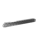 Rittal Punched Rack Rail Sheet Steel Zinc Plated 18 mm Depth VX Series 8617700