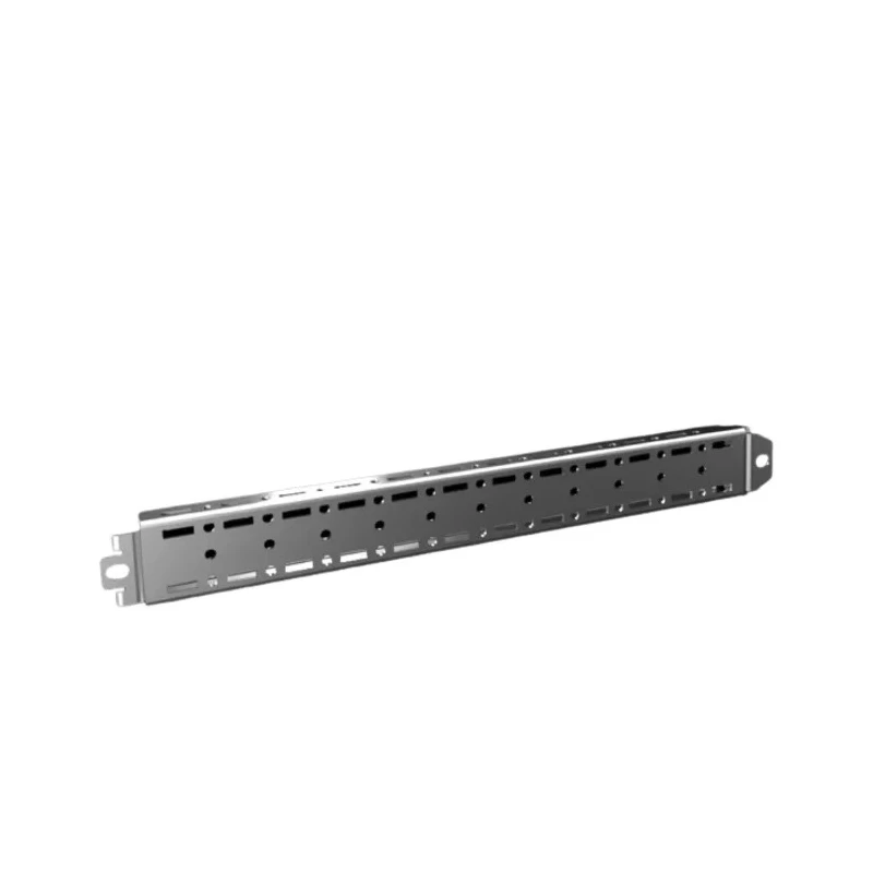 Rittal Punched Rack Rail Sheet Steel Zinc Plated 18 mm Depth VX Series 8617700