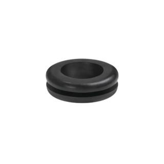 HellermannTyton Black Polyvinyl Chloride Cable Grommet 9.5 mm Panel Hole Diameter 5 mm Maximum 633-04010 HV1401-PVC-FR-BK