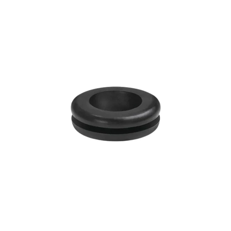 HellermannTyton Black Polyvinyl Chloride Cable Grommet 9.5 mm Panel Hole Diameter 5 mm Maximum 633-04010 HV1401-PVC-FR-BK