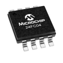 Microchip 4 kB EEPROM Serial-2 Wire Interface 8-Pin TSSOP Package 3500 ns Access Time 24FC04-I/ST
