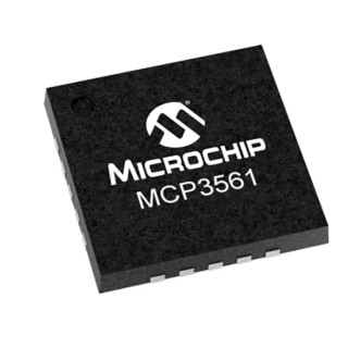 Microchip Delta Sigma 24-bit 153.6ksps Voltage Input ADC 20-Pin UQFN MCP3561T-E/NC