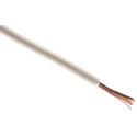 RS PRO 2491X Series White Hook Up Wire 18 AWG 24/0.2 mm Core Strands 100 m Polyvinyl Chloride 361-692