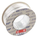 RS PRO 2491X Series White Hook Up Wire 18 AWG 24/0.2 mm Core Strands 100 m Polyvinyl Chloride 361-692