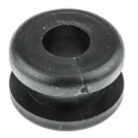 HellermannTyton Black Polyvinyl Chloride Cable Grommet 10 mm Panel Hole Diameter for 6 mm Cable 633-02180 HV1218-PVC-FR-BK