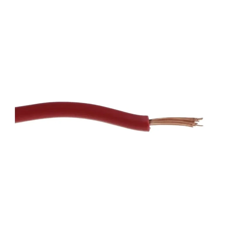 RS PRO 2491X Series Red Hook Up Wire, 18 AWG, 24/0.2 mm Core Strands, 100 m Length, Polyvinyl Chloride Insulation 361-686