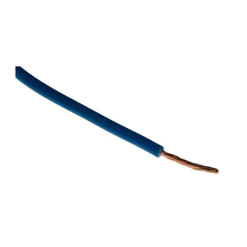 RS PRO 2491X Series Blue Hook Up Wire 17 AWG 32x0.2 mm Core Strands 100 m Polyvinyl Chloride 500V 70°C 361-721