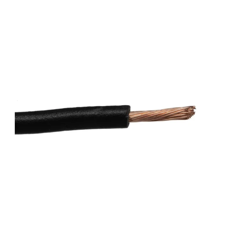 RS PRO 2491X Series Black Hook Up Wire, 17 AWG, 32/0.2 mm Core Strands, 100 m Length, Polyvinyl Chloride Jacket 361-715