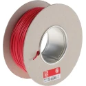 RS PRO 2491X Series Red Hook Up Wire 17 AWG 32/0.2 mm Core Strands 100 m Polyvinyl Chloride Jacket 500V 70°C 361-759