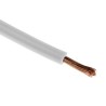 RS PRO 2491X Series White Hook Up Wire, 17 AWG, 32/0.2 mm Core Strands, 100 m Length, PVC Jacket, 500V, Annealed 361-765