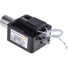 Mecalectro Linear Solenoid 24V 23W Push Pull Action 15mm Stroke 124.1mm Length 8238064-24VCC-100%