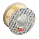 RS PRO 2491X Series Yellow Equipment Wire 15 AWG 30/0.25 mm Core Strands 100 m Polyvinyl Chloride 361-844