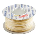 RS PRO 2491X Series Yellow Equipment Wire 15 AWG 30/0.25 mm Core Strands 100 m Polyvinyl Chloride 361-844