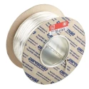 RS PRO 2491X Series White Hook Up Wire 15 AWG 30x0.25 mm Core Strands 100 m, PVC Insulation 750V 70°C 361-838