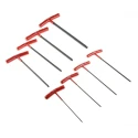 Bondhus 8 Piece T Metric Hex Key Set Steel, Hex Size 2 to 10 mm BTX80MM