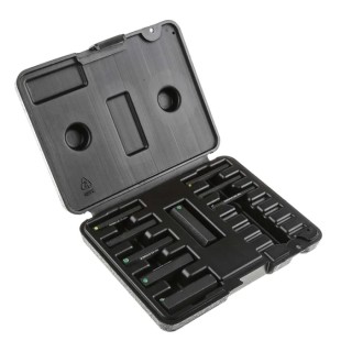 Bondhus 9-Piece 6 Point Socket Set Steel Corrosion Resistant ProGuard Finish 2-Inch Length 23299
