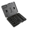 Bondhus 9-Piece 6 Point Socket Set Steel Corrosion Resistant ProGuard Finish 2-Inch Length 23299