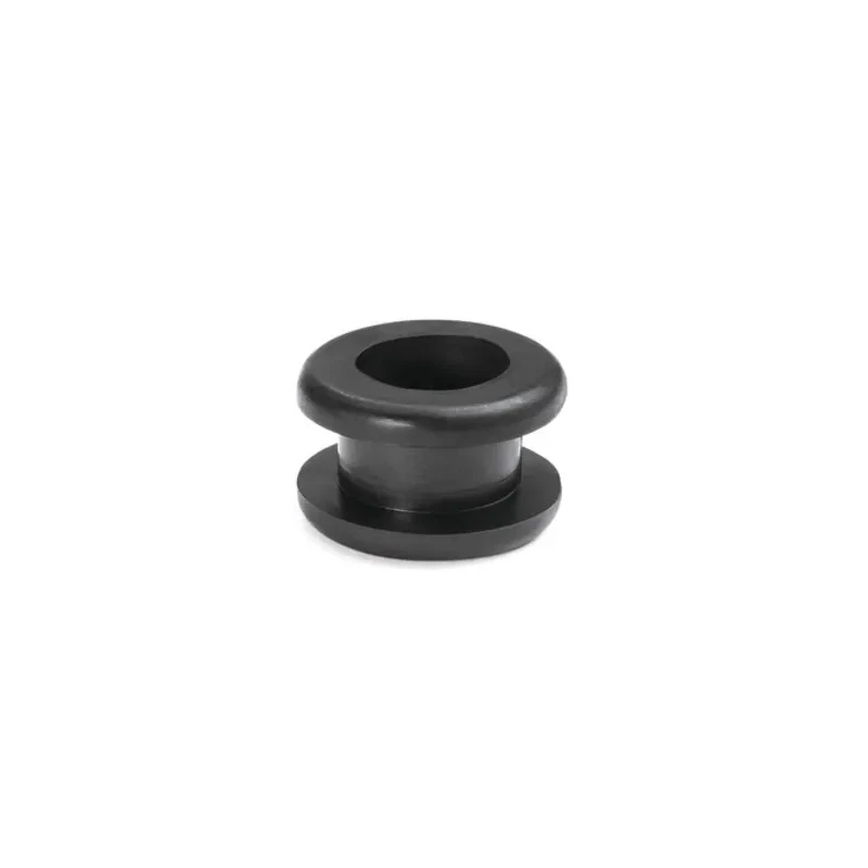 HellermannTyton Black Polyvinyl Chloride Cable Grommet 12 mm Panel Hole, 10 mm Max Cable Diameter 633-02060 HV1206-PVC-FR-BK