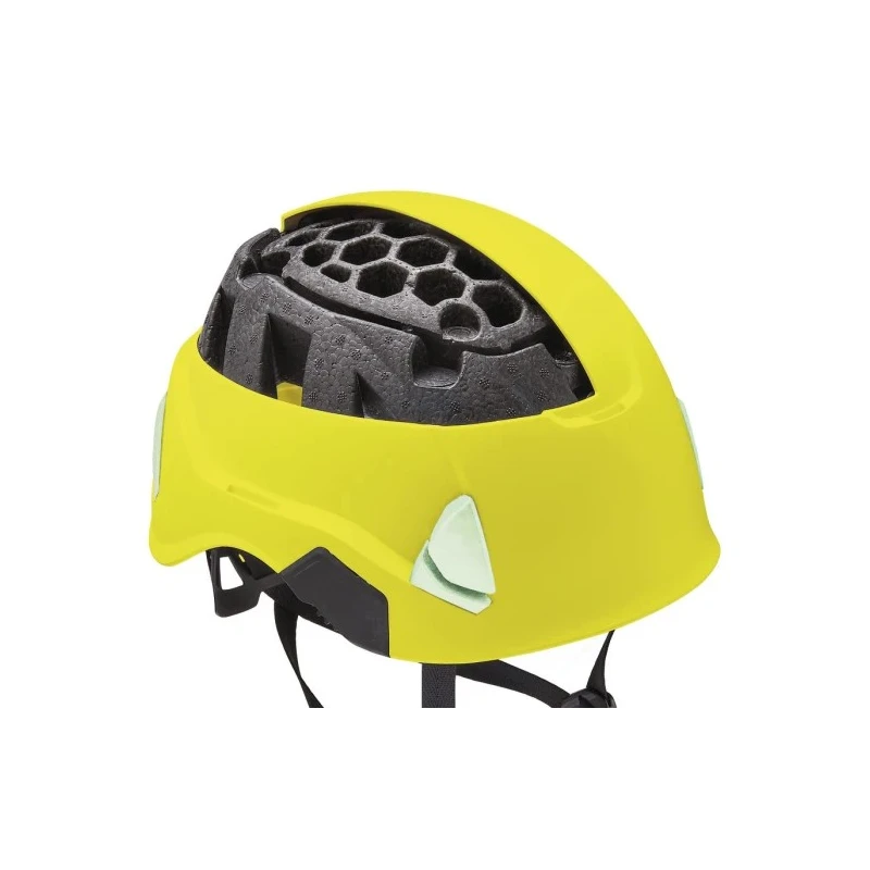 Petzl Yellow Safety Helmet with Chin Strap Included Adjustable ABS Material EN12492 EN397 A020CA00