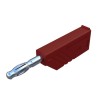 Hirschmann Test & Measurement Red Male Banana Plug 4 mm Connector Screw Termination 60V dc 16A Nickel Plating 934100101-