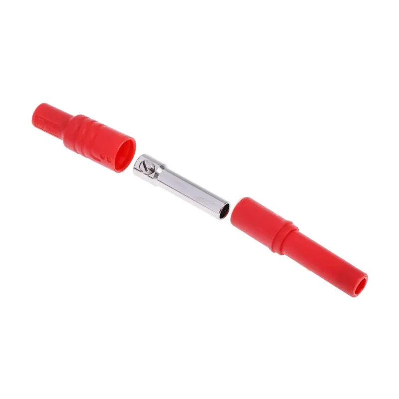 Hirschmann Test & Measurement Red Female Banana Socket, 4 mm Connector, Screw Termination, 1kV Voltage, 24A 934096101