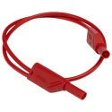 Hirschmann Test & Measurement 4 mm Connector Test Lead 32A 1000V AC/DC Red 500mm Lead Length 934087101