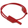 Hirschmann Test & Measurement 4 mm Connector Test Lead 32A 1000V AC/DC Red 500mm Lead Length 934087101