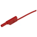 Hirschmann Test & Measurement 4 mm Connector Test Lead 32A 1000V AC/DC Red 500mm Lead Length 934087101