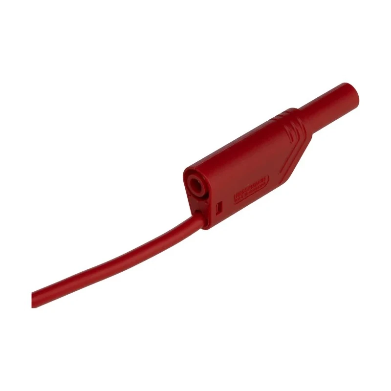 Hirschmann Test & Measurement 4 mm Connector Test Lead 32A 1000V AC/DC Red 500mm Lead Length 934087101