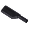 Hirschmann Test & Measurement Black Male Banana Plug, 4 mm Connector, Screw Termination, 1kV, 24A, Nickel Plating 934099100-