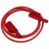 Hirschmann Test & Measurement Connector Test Lead 32A, 1000 V AC/DC, Red, 1 m Lead Length 934088101
