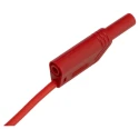 Hirschmann Test & Measurement Connector Test Lead 32A, 1000 V AC/DC, Red, 1 m Lead Length 934088101