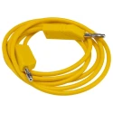 Hirschmann Test & Measurement Connector Test Lead 16A 60V dc Yellow 1.5 m Lead Length 934064103