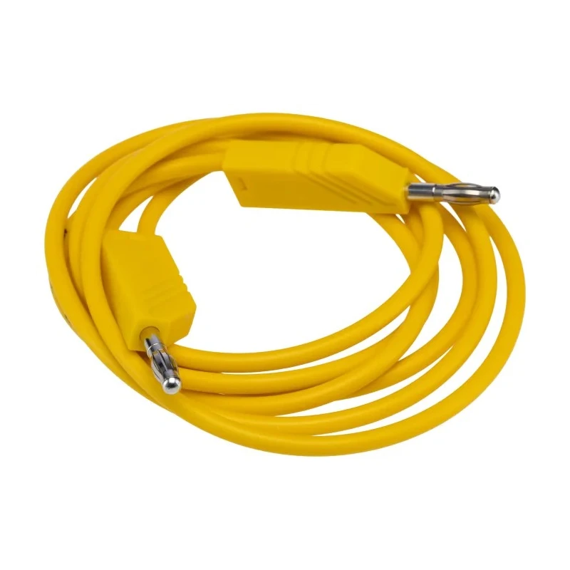 Hirschmann Test & Measurement Connector Test Lead 16A 60V dc Yellow 1.5 m Lead Length 934064103