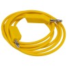 Hirschmann Test & Measurement Connector Test Lead 16A 60V dc Yellow 1.5 m Lead Length 934064103
