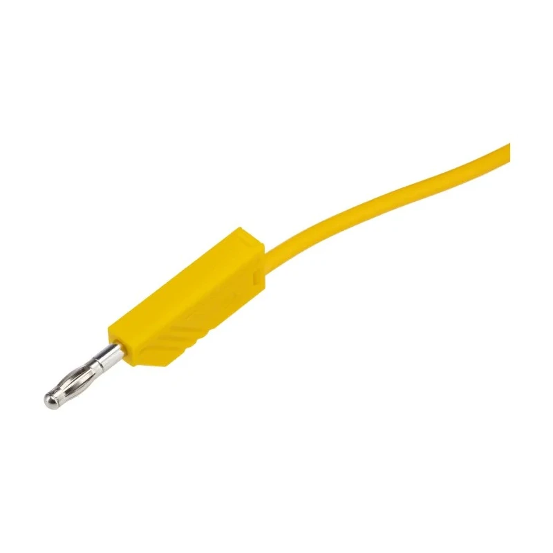 Hirschmann Test & Measurement Connector Test Lead 16A 60V dc Yellow 1.5 m Lead Length 934064103