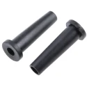 HellermannTyton Black Polyvinyl Chloride Cable Grommet 9 mm Panel Hole Diameter for 5.5 mm to 7 632-01010 HV2101-PVC-FR-BK