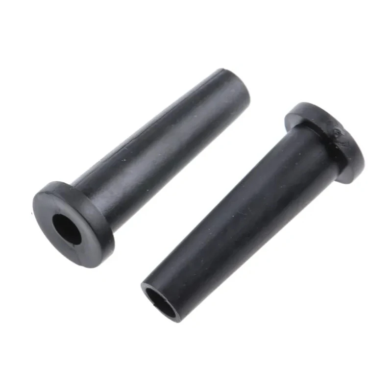 HellermannTyton Black Polyvinyl Chloride Cable Grommet 9 mm Panel Hole Diameter for 5.5 mm to 7 632-01010 HV2101-PVC-FR-BK