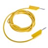 Hirschmann Test & Measurement Connector Test Lead 16A, 60V dc, Yellow, 2 m Lead Length 934065103