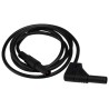 Hirschmann Test & Measurement Connector Test Lead 16A, 1000 V AC/DC, Black, 1 m Lead Length 934082100