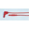 Hirschmann Test & Measurement Connector Test Lead 16A 1000 V ac/dc, Black, 500 mm Lead Length 934080100