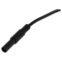 Hirschmann Test & Measurement Connector Test Lead 16A, 1000 V AC/DC, Black, 1 m Lead Length 934082100