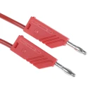 Hirschmann Test & Measurement Test Lead 16A, 60V dc, Red, 2 m Lead Length 934065101