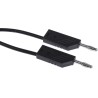 Hirschmann Test & Measurement Connector Test Lead 16A 60V dc Black 2 m Lead Length 934065100