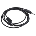 Hirschmann Test & Measurement Connector Test Lead 16A 60V dc Black 2 m Lead Length 934065100