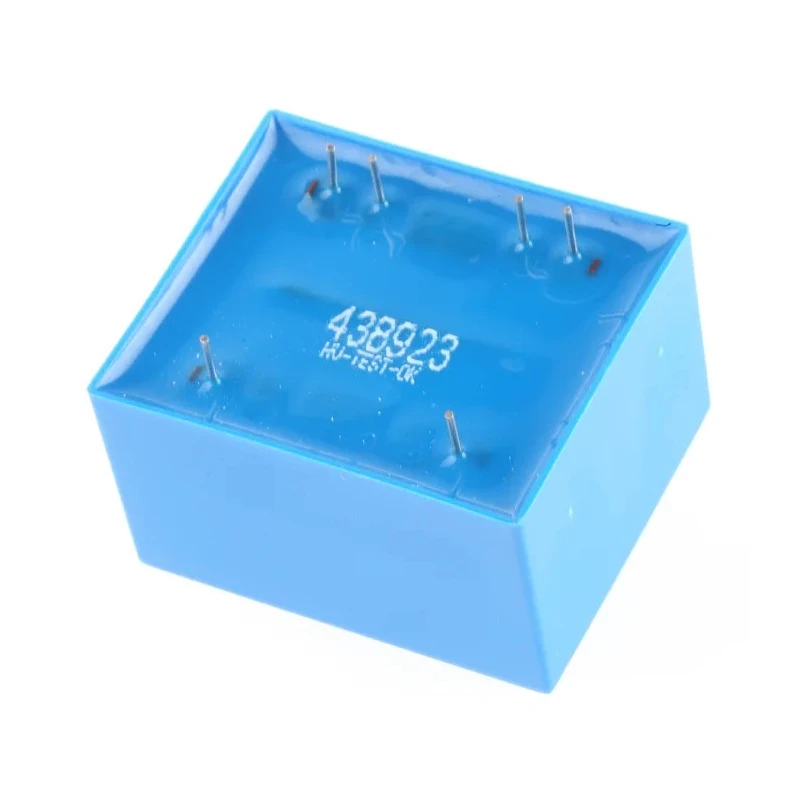 Block PCB Transformer 2 x 15 V ac 2 Output Pin, 230 V ac Primary, 5VA, IEC 61558-2-6, VDE, cURus, UL 5085-1/-2 VC 5/2/15