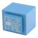 Block PCB Transformer 24 V AC 2 Output Through Hole Mount 2.3 VA VB 2.3/2/24