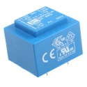 Block PCB Transformer 6 to 2 x 24 V ac 2 Output Pin, 3.2VA, Pin Mount, EN 61558-2-1 VB 3.2/2/15